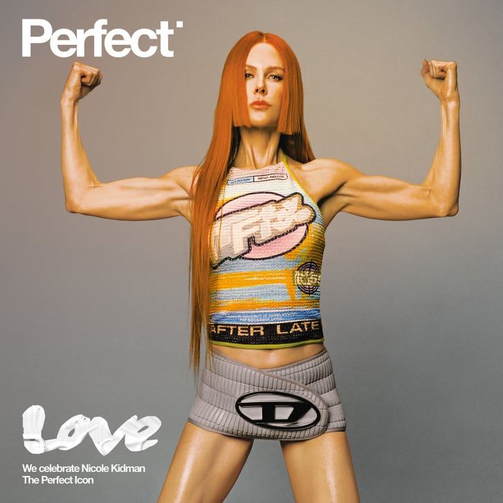 Nicole Kidman estrela capa da revista "Perfect"/ Divulgação