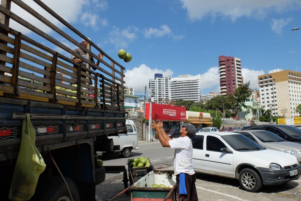 Trabalhadores em Fortaleza