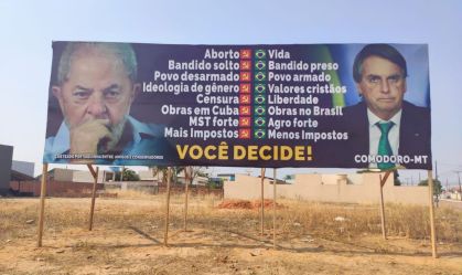 outdoor bolsonaro e lula