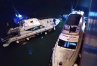 PF encontra 64 quilos de cocaína em casco de navio no Porto de Santos