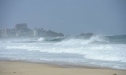 Rio tem previsão de ressaca e mudança no tempo nesta terça-feira (24)