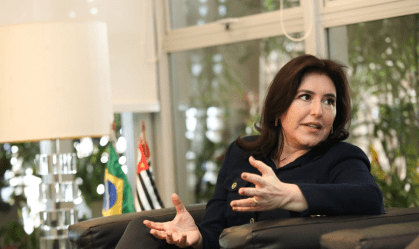 Simone Tebet, pré-candidata à Presidência da República