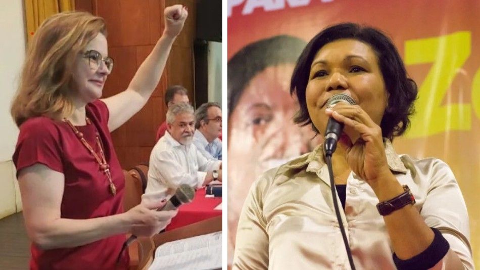 Sofia Manzano (PCB) e Vera Lúcia (PSTU), candidatas a presidente em 2022