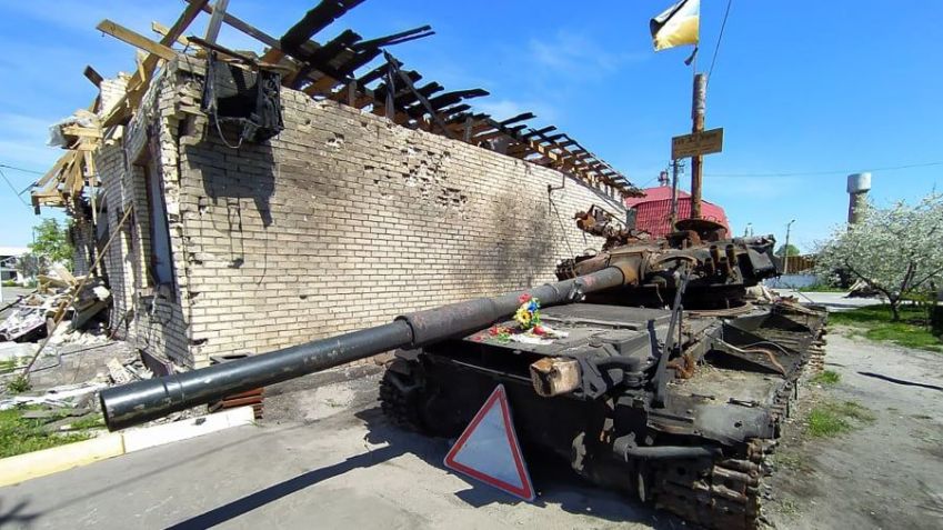 Tanque de guerra na Ucrânia: a plataforma VisitUkraine.Today está incentivando os viajantes estrangeiros a visitarem o país em meio a guerra / Visit Ukraine / Divulgação