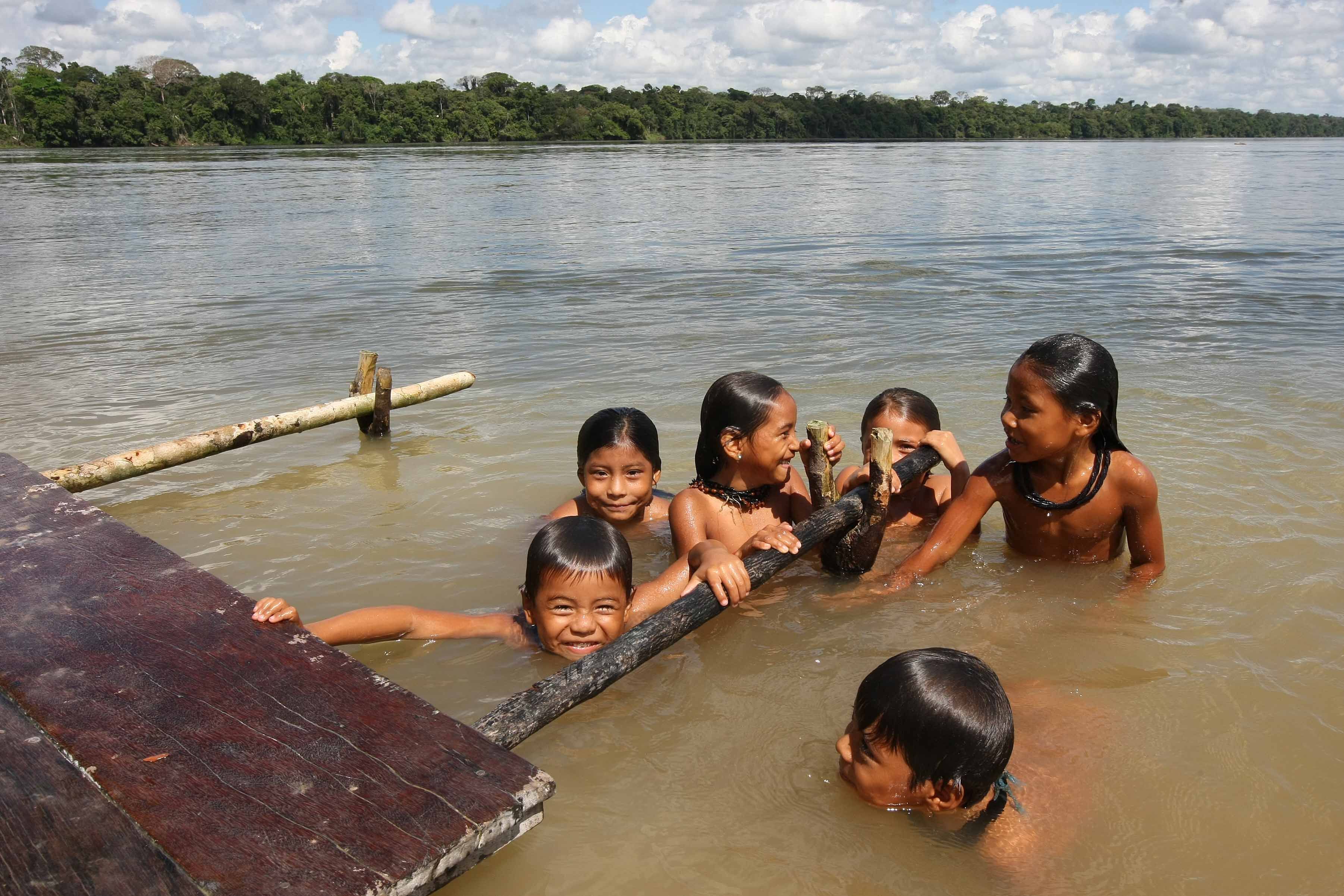 Aldeia Cururuzinho , índios Kaiabi