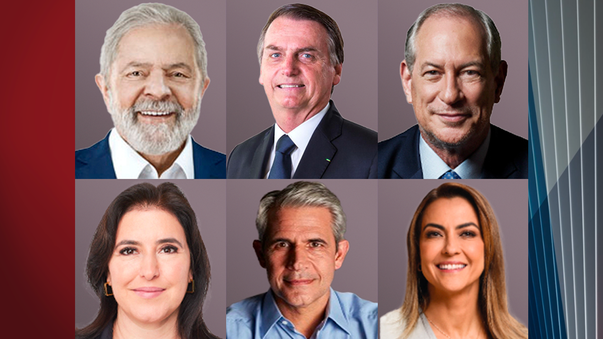 Candidatos à Presidência se encontram no primeiro debate da campanha na ...