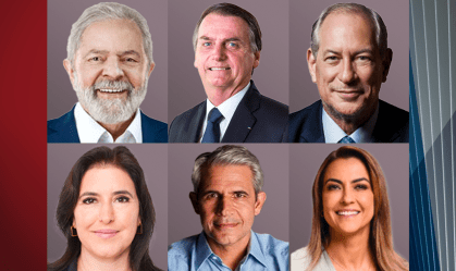 Candidatos à Presidência se encontram no primeiro debate da campanha na TV