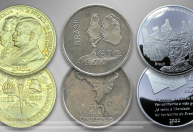 Veja todas as moedas lançadas para comemorar a Independência do Brasil