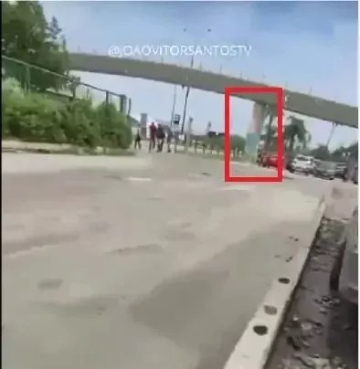 Print dos segundos finais do vídeo no Twitter. / Projeto Comprova