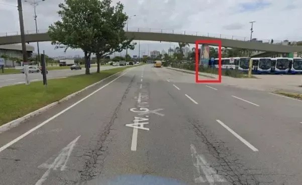 Print do Google Maps / Projeto Comprova