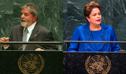 Lula e Dilma também defenderam seus governos na ONU em anos de reeleição