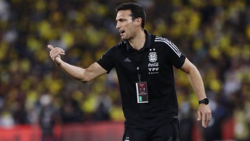 Técnico da seleção argentina, Lionel Scaloni