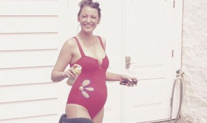 Blake Lively compartilha fotos da gravidez para se livrar de paparazzi