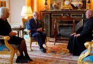 Rei Charles III se reúne com líder da Igreja Anglicana no Palácio de Buckingham