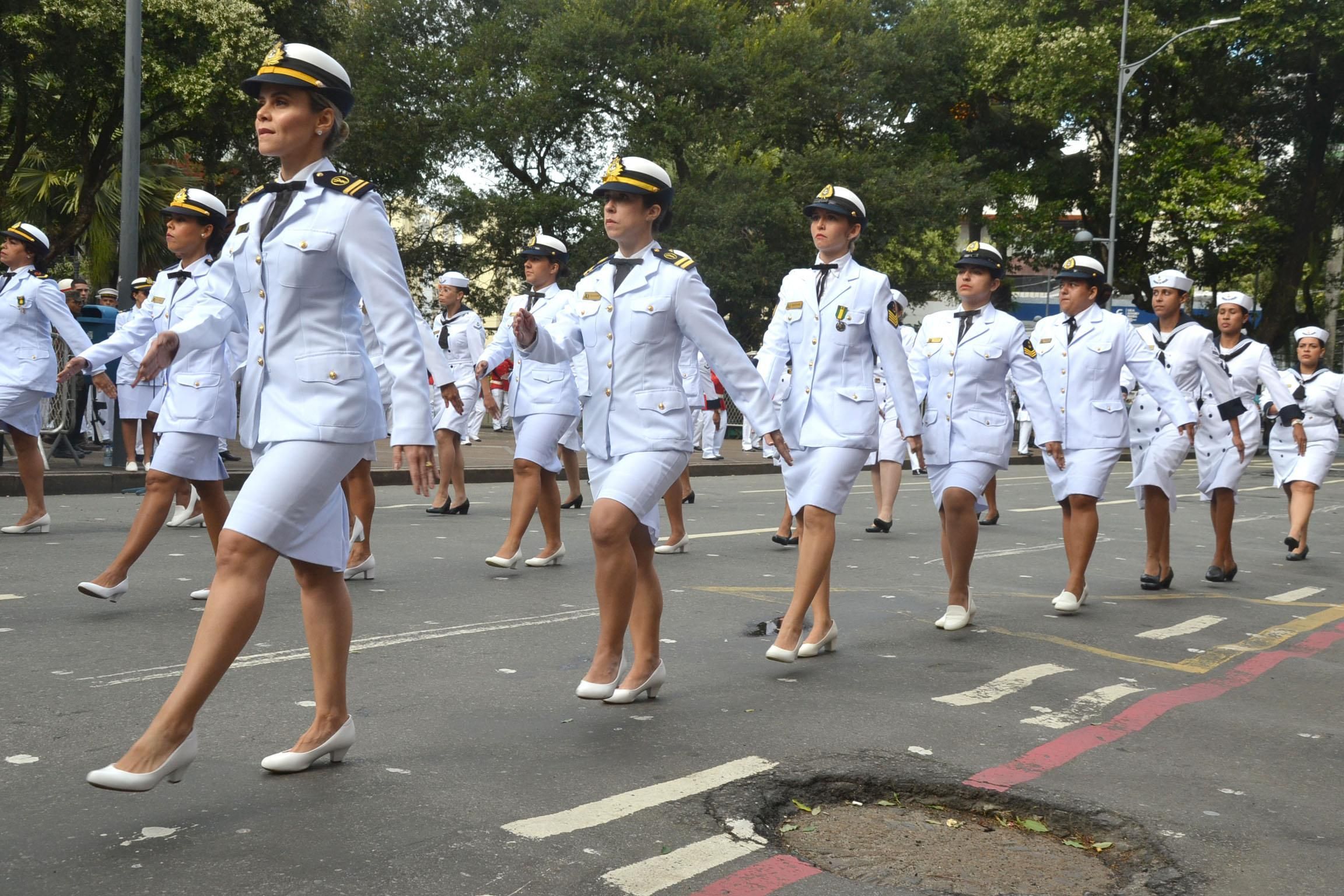 Desfile de 7 setembro comemorando o Bicentenário da Independência realizado em Salvador, na Bahia
