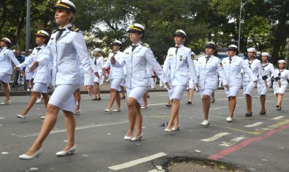 Desfile de 7 setembro comemorando o Bicentenário da Independência realizado em Salvador, na Bahia