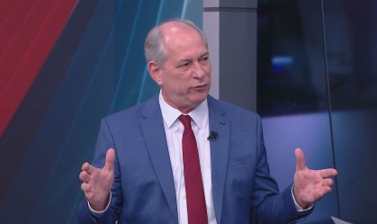 À CNN, Ciro culpa Presidência por desarmonia entre Poderes e quer militar da ativa sem cargo político