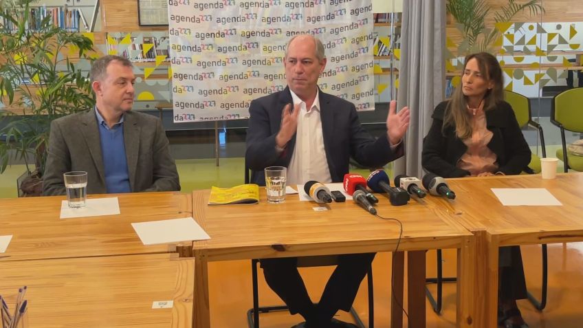 Candidato à Presidência, Ciro Gomes (PDT) participa de agenda de campanha em São Paulo nesta quinta-feira (1º). / CNN