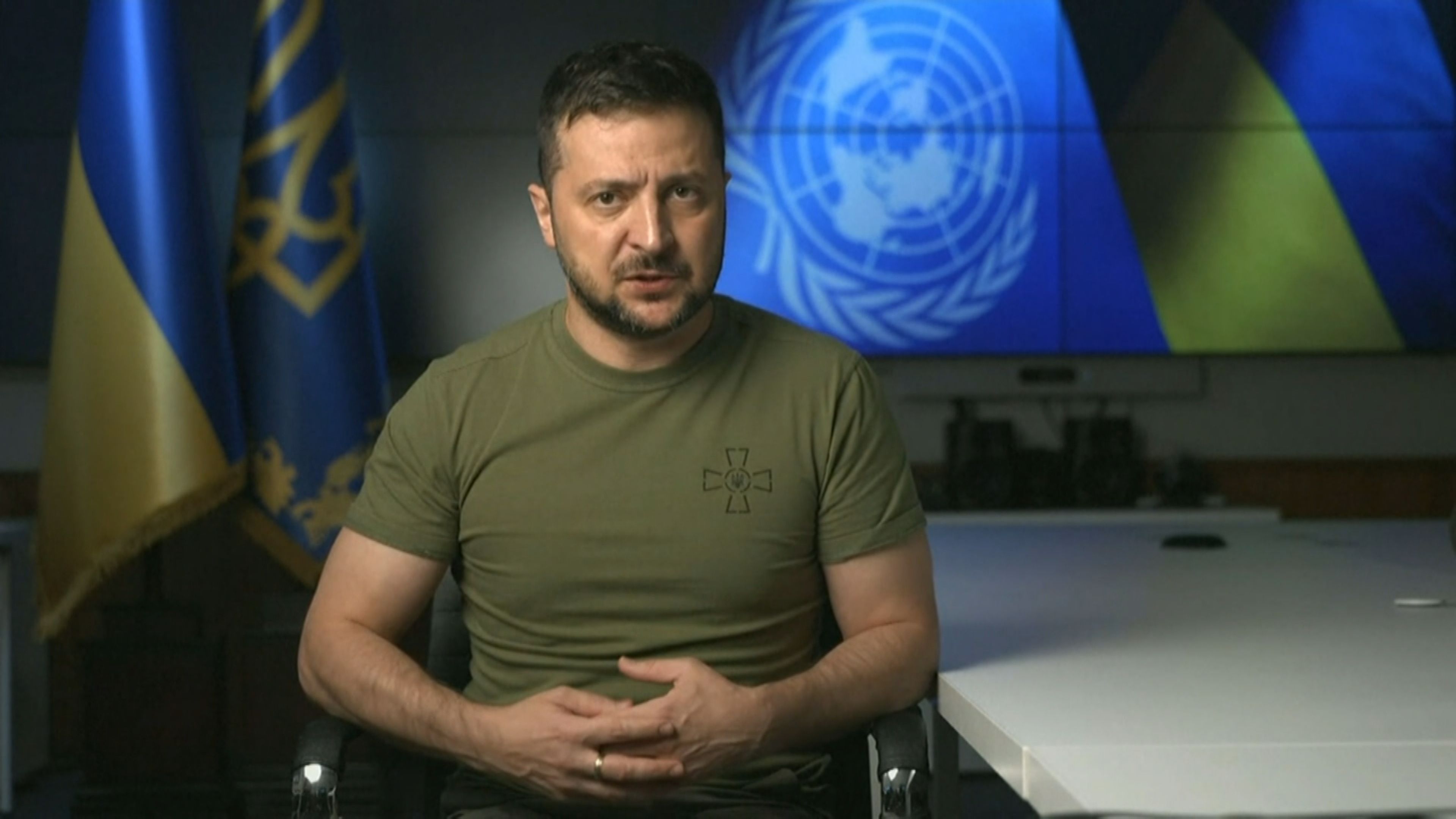 Volodymyr Zelensky, presidente da Ucrânia