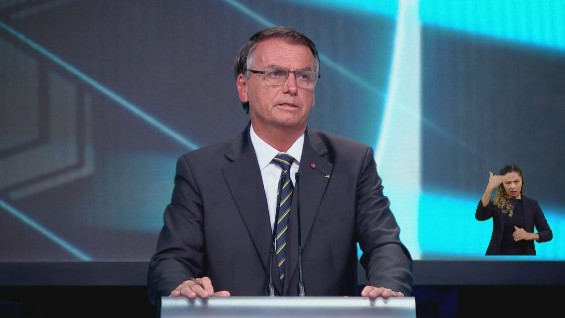 Jair Bolsonaro (PL) faz considerações finais no Debate CNN