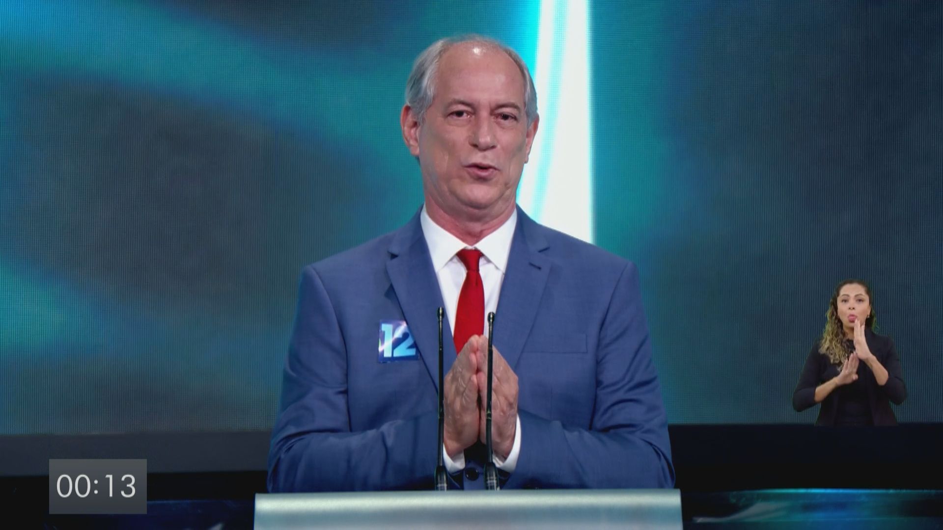 Ciro Gomes (PDT) faz considerações finais no Debate CNN