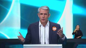 Felipe D&#039;Avila (Novo) faz considerações finais no Debate CNN