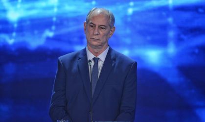 Ciro Gomes no debate da Band