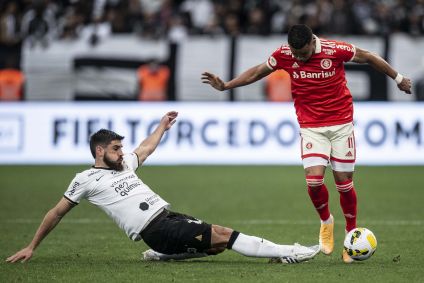 Corinthians e Inter empataram em 2 a 2 neste domingo (4)