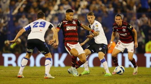Flamengo x Vélez Sarsfiel - partida de ida semifinal Libertadores 2022