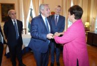 Chefe do FMI diz ter tido encontro “excelente” com presidente da Argentina