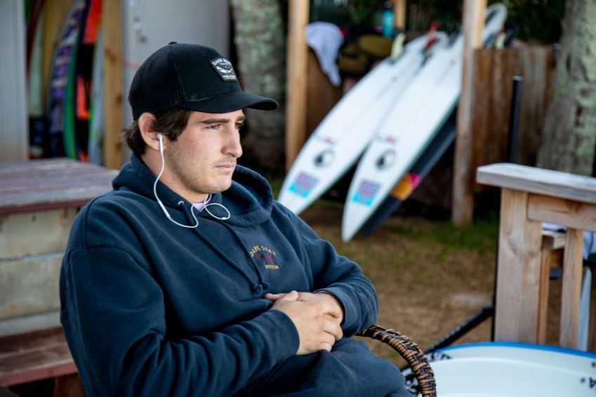 Kalani David morreu aos 24 anos após sofrer uma convulsão enquanto surfava na Costa Rica / Tony Heff/WSL via Getty Images