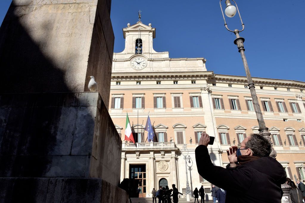 Italian Parliament Begins Voting To Elect A New President