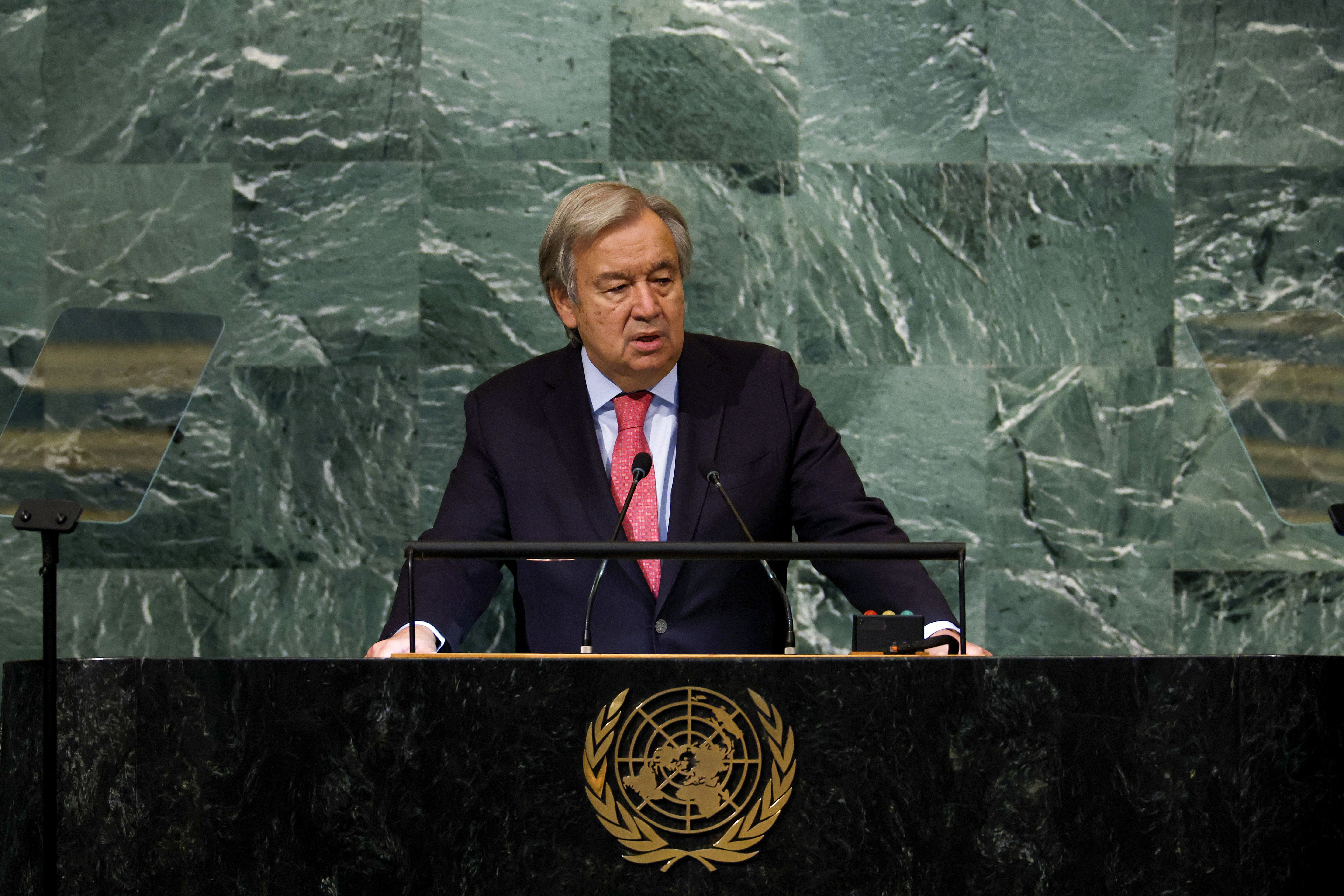 World Leaders Gather At 77th United Nations General Assembly