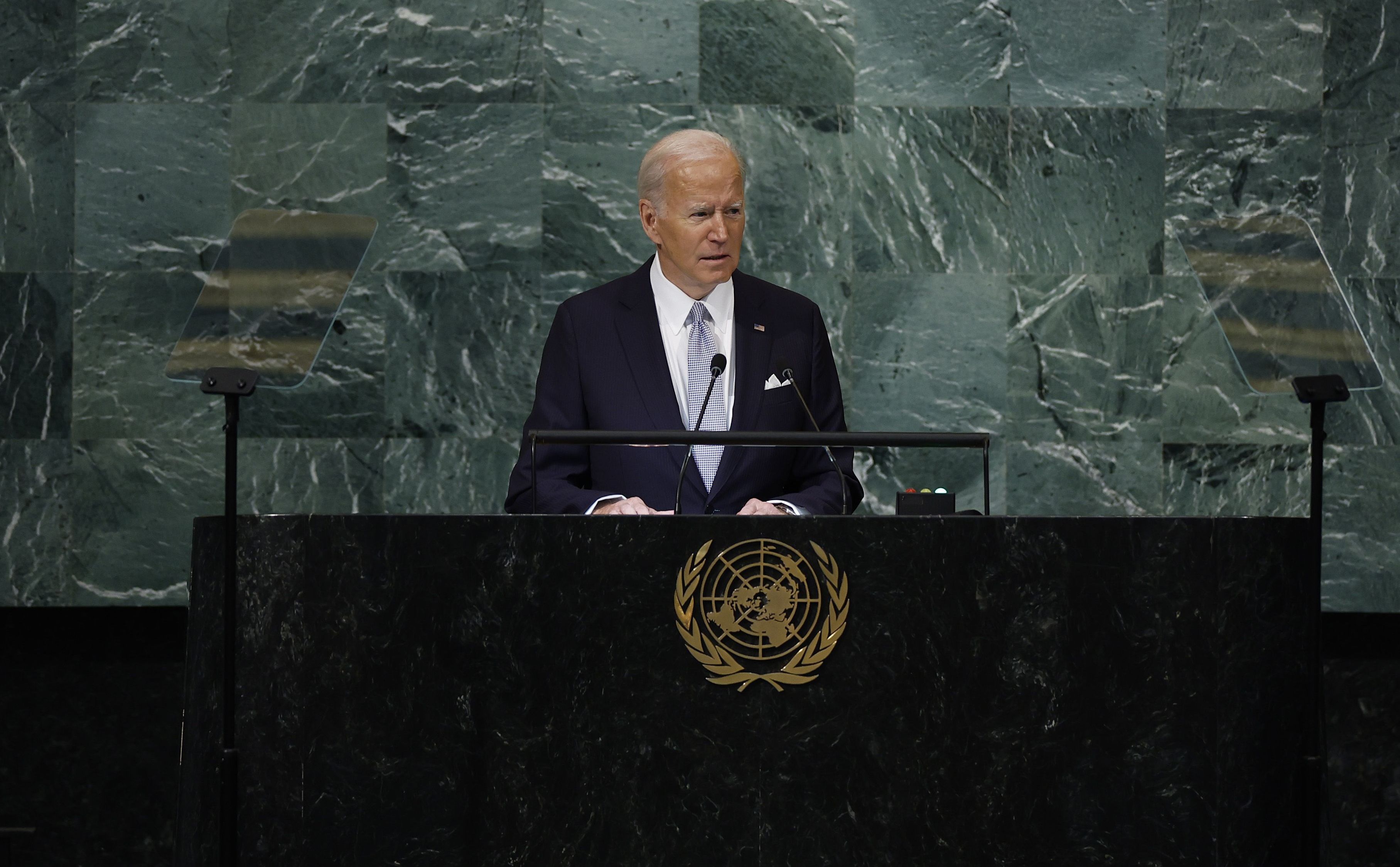 World Leaders Gather At 77th United Nations General Assembly