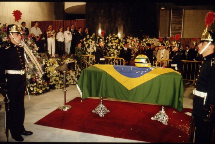 Funeral do Ayrton Senna em São Paulo / Pascal Le Segretain/Sygma via Getty Images