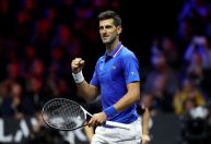 Novak Djokovic vence com facilidade Frances Tiafoe na Laver Cup