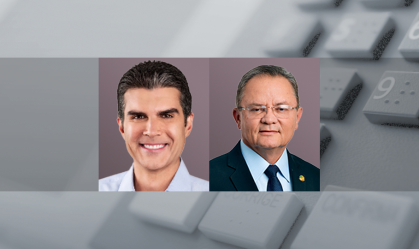 Helber Barbalho (MDB) e Zequinha Marinho (PL)