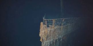 Expedição compartilha filmagem 8K do Titanic