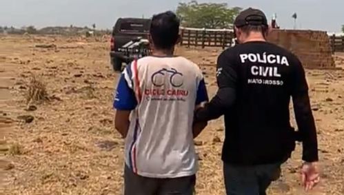 Homem é preso sob suspeita de assassinar colega de trabalho em Mato Grosso, segundo a Polícia Civil
