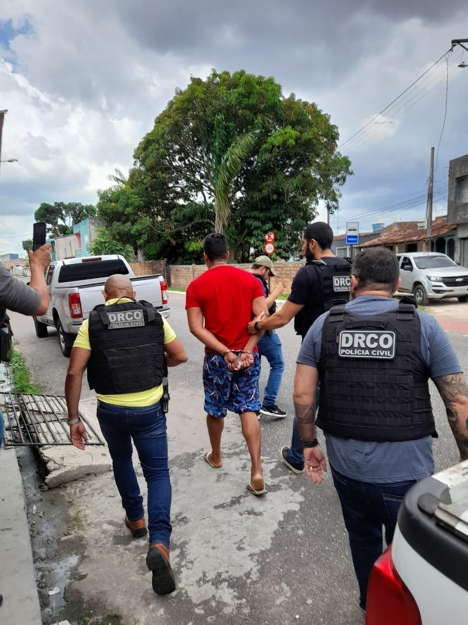 Homem foi preso nesta terça-feira (13)/ Divulgação/Polícia Civil