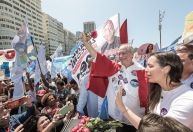 No Rio, Ciro promete reindustrialização de setores de petróleo, gás e bioenergia
