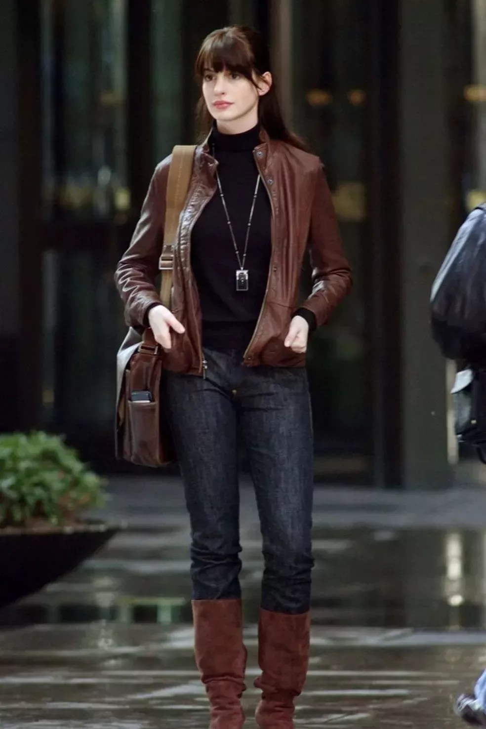 Anne Hathaway em cena do filme "O Diabo Veste Prada", de 2006/ Divulgação