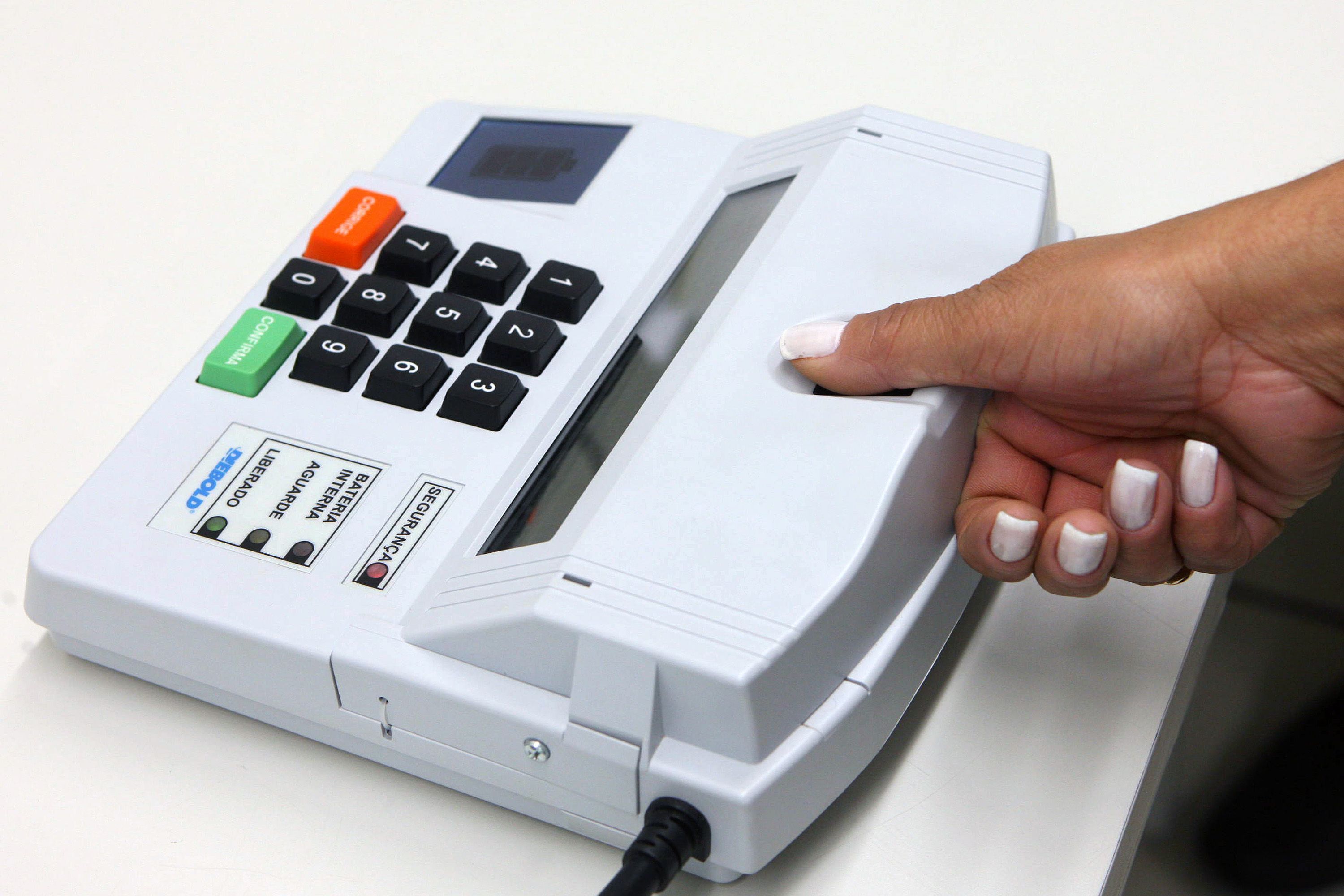 Urna Eletrônica - Biometria. Brasília-DF