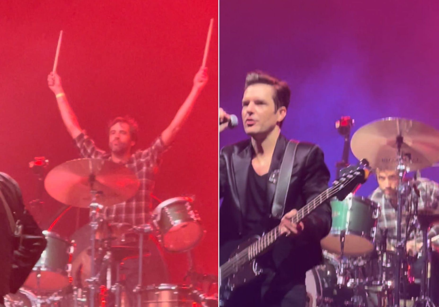brasileiro toca com the killers