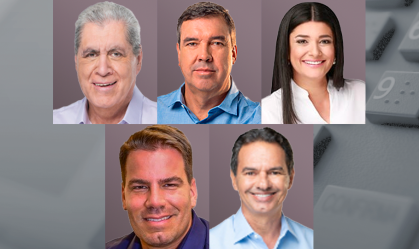 RealTime Big Data em MS: Puccinelli e Riedel têm 22% dos votos válidos; Rose e Contar, 17%; Trad, 16%