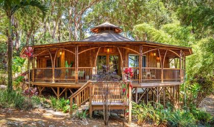 Casa de bambu pode ajudar a resolver a crise climática, diz arquiteto