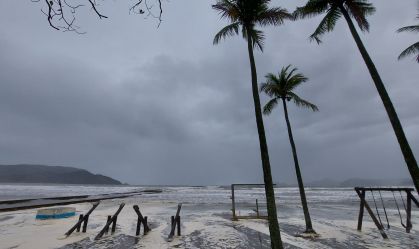 Alerta laranja: frente fria provoca chuvas intensas nos próximos dias