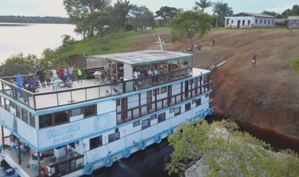 CNN Sinais Vitais mostra atuação de médicos na Amazônia