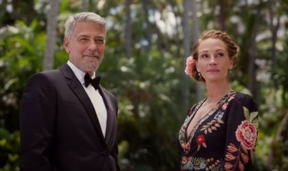 Julia Roberts e George Clooney repetiram 80 vezes cena de beijo em novo filme