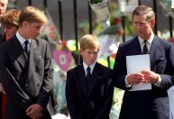 Assim como foi com Lady Di, William e Harry acompanharão Charles III em cortejo de Elizabeth